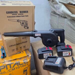 Pride Lion 20V Battery Blower Machine, 2 Pcs Battery 20V, 4A.h Battery.