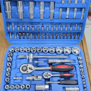 108 Pcs Socket Set Wrench Set, High Quality Wrench Set, 1/2" - 1/4" Socket Set Wrench