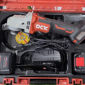 DCK 20V 4" Brushless Battery Grinding Machine, Double Battery, Heavy Duty Grinding Machine